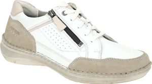 Josef Seibel NEW ANVERS 11 Herrenschuhe - bequeme Schnür Halbschuhe weiß NEU