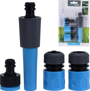 gartenschlauchkupplungssätze Gummi/Polypropylen 4 Stück