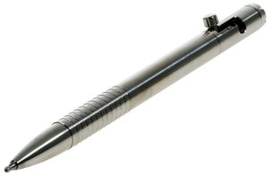 Nitecore Tactical Pen, taktischer Stift, Kugelschreiber NTP30, silber, Titan