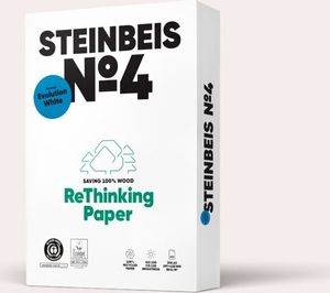 Steinbeis No. 4 - Evolution White - Recyclingpapier, A3, 80g, weiß, 500 Blatt