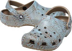 Crocs Freizeitschuhe Crocs Topographic khaki/türkis Größe Crocs Freizeitschuhe Crocs Topographic khaki/türkis Größe