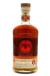 Bacardi Reserva Ocho 8 Jahre Rare Gold Rum Puerto Rico | 40 % obj. | 0,7 l