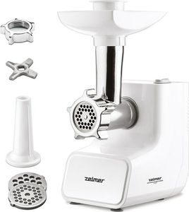 Mlynček na mäso Zelmer ZMM3511B biely strieborný kov 1500 W