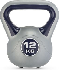 Gymtek® Kettlebell Dumbbell - 12kg závaží - kettlebell, houpací činka, závaží s míčem pro domácí posilovnu, fitness, pilates, silový trénink