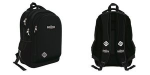 St. Black Vintage 3-Kammer-Rucksack