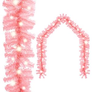 Leap Weihnachtsgirlande mit LED 10 m Rosa Heim & Garten Dekoration Festtags-Dekoartikel Weihnachtsbeleuchtung Farbe Rosa Größe 10 m Anzahl im Paket 1