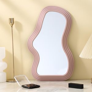 360Home Spiegel Wandspiegel Schminkspiegel Rosa B 41cm*26cm*3cm