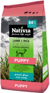 Nativia Puppy - Lamb&Rice 15 kg