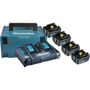 Makita Energy Kit 197626-8 4x BL1850B + DC18RD