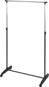 kleiderständer Mikey 90 x 103-107 cm Stahl chrom/schwarz kleiderständer Mikey 90 x 103-107 cm Stahl chrom/schwarz