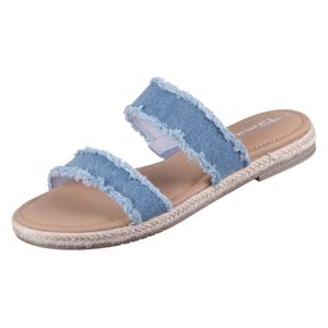 Tamaris - Pantolette blau, Größe:42, Farbe:denim 802