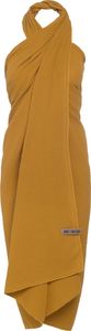 Knit Factory Liv Pareo - XL Musselintuch - Strandtuch - Ocker - 180x130 cm