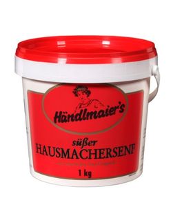 Händlmaier's Hausmachersenf süß Eimer, 6er Pack (6 x 1 kg)