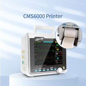 Tragbarer Patientenmonitor Vital Signs Cardiac Machine mit Drucker ECG NIBP SPO2 RESP TEMP