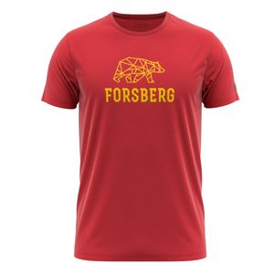 FORSBERG Skogson T-Shirt, Farbe:rot/gelb, Größe:L