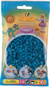 HAMA Beutel mit Perlen Petrol 1000 Stück