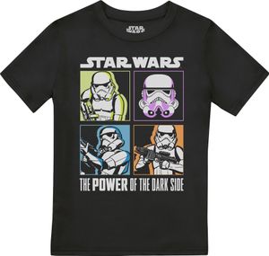 Star Wars - "Four Box" T-Shirt für Jungen TV1909 (128) (Schwarz)