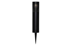 Star Trading 480-98 LED Solarleuchte Edelstahl schwarz 8,5x39cm Solarlampe warmweiß