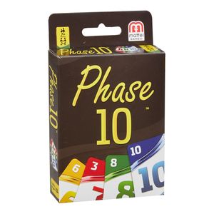 Mattel Phase 10 Kartenspiel, Farbe:schwarz