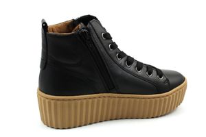 Gabor Shoes Sneaker High - Schwarz Glattleder Größe: 40 Normal