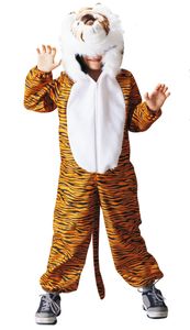 Tiger Kostüm für Kinder 86 - 116, Größe:104