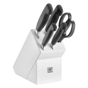 ZWILLING Four Star 4er Set Messerblock weiß