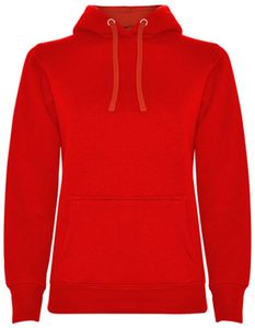 Roly Damen Hoodie Urban Hooded Sweatshirt SU1068 Rot Red 60 S
