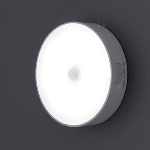 3 Stück LED Sensor Nachtlicht (kühles weißes Licht), LED Bewegungsmelder Nachtlicht 2 Modi mit USB wiederaufladbar für Treppe, Küche, Schrank, Flur, Schlafzimmer