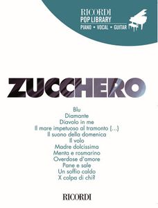 Zucchero piano/vocal/guitar songbook