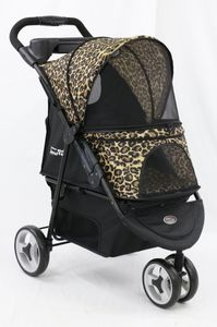 Innopet ® Modell Allure - Design: Cheetah - IPS-034/CH Hundebuggy Hundewagen Pet Stroller