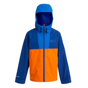 Regatta - "Hanleigh" Jacke, wasserfest für Kinder RG10082 (164) (Dunkelblau/Königsblau/Persimmon)