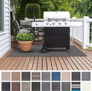 Grillschutzmatte Siena BBQ Grillmatte Grillteppich Grillunterlage schwer entflammbar 90x120 cm
