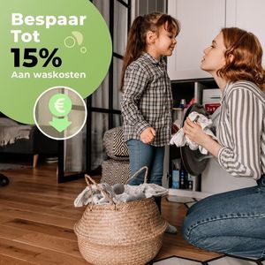 Trocknerbälle mit Waschparfüm - Trockenkugeln - Grau - Set mit 6 XL Kugeln - Trocknerbälle Wolle - 100% neuseeländische Schafwolle - Wäschebälle