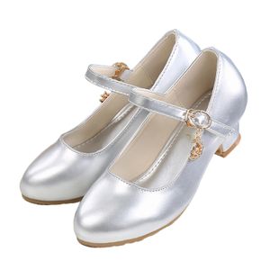 Damen Mary Jane Schuhe Low Heels Schuhe Slip über Schuhe Schnalle Kleid Sandalen,Farbe: Silber,Größe:40