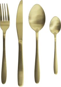 Besteck set 16 teilig Excellent Gold Hauseware ta collection Edelstahl