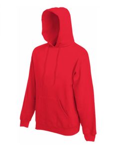 Classic Hooded Sweat - Farbe: Red - Größe: XXL