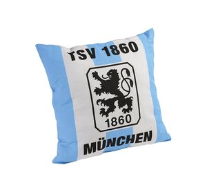 TSV 1860 München Kissen „Stripes" 40 x 40 cm