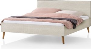 Polsterbett Twister | Cord | beige | 180 x 200 cm