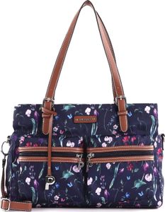 PICARD Schultertasche Umhängetasche Sonja Shopper Garden dunkelblau PICARD Schultertasche Umhängetasche Sonja Shopper Garden dunkelblau