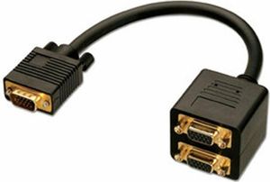 LINDY VGA Splitterkabel 2 Port