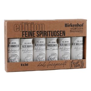 Birkenhof Tasting-Set Edition "Feine Spirituosen" 32-40% vol. 6x 0,02 ltr.