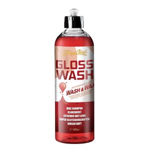 GLOSSWASH Kirsche - WASH & WAX Mildes Autoshampoo mit Glanzverstärker für den "Just-Waxed-Look" 500ml