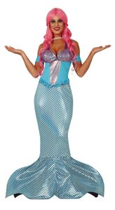 schöne Meerjungfrau Kostüm für Damen, Größe:M