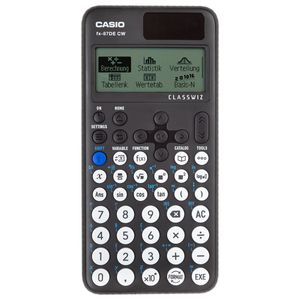 Casio FX 87 DE CW ClassWiz Schulrechner - solar - hochaufl. Display 4 Graustufen, 580+ Funktionen