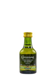 Connemara Original Peated Single Malt Irish Whiskey Miniatur 0,05l, alc. 40 Vol.-%