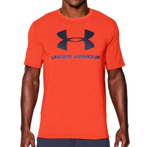 Under Armour Charged Baumwolle Sportstyle Logo Tee - Gr. SM