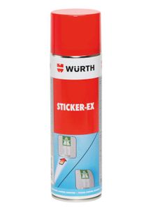 Würth Sticker-Ex, Vignettenentferner 500ml - 0893140505
