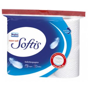 Regina Softis Toilettenpapier 4-lagig (9 x 100 Blatt)