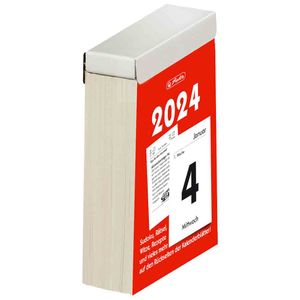 herlitz Tages-Abreißkalender 65 x 100 mm Nr.4 2024