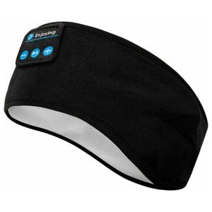 Kabelloses Sport Stirnband mit HD-Stereolautsprechern, Schlaf-Kopfhörer Band Bluetooth, Schwarz - DREAMBEATS